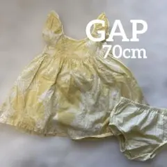 Gap baby　夏用花柄ワンピース　70cm 6-12ヶ月
