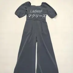マクリーズ パンツドレス ワイド オールインワン F パフスリーブ