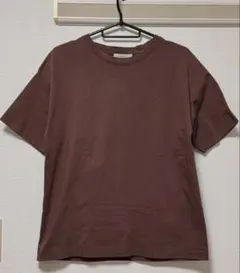 GREEN LABEL RELAXING 半袖Tシャツ ブラウン　FREEのサムネイル