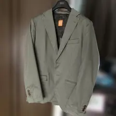 HUGO BOSS テーラードジャケット オリーブグリーン　サイズ46