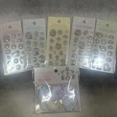 ちいかわ ミニミニぷっくりシール 5種類 ＋ おしりもっちりフレークシール