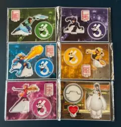 ベイマックス ハッピーくじ F賞アクリルスタンド ６種類セット