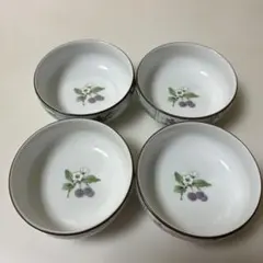 乃りたけ　ノリタケ　 小鉢 4個セット 花柄 陶器