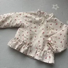 アカチャンホンポ　マウンテンパーカ　ジャケット　さくらんぼ　80