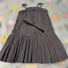 ベルト付き　プリーツキャミワンピース　140cm