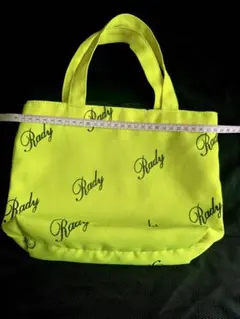 Radyネオンイエロー手提げバッグ（画像１６枚）