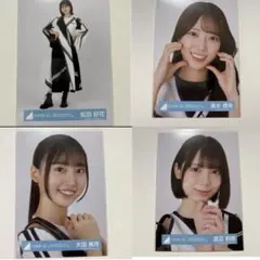 日向坂46 生写真 松田好花 清水理央 大田美月 渡辺莉奈