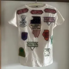 DENIM DUNGAREE ワッペンカスタム Tシャツ Lサイズのサムネイル