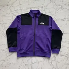 【美品】THE NORTH FACE トラックジャケット パープル×ブラック Ｓ