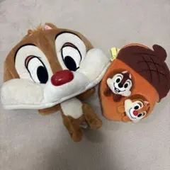 ディズニーリゾート　チップ＆デール　ファンキャップ