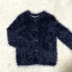 H&M ネイビー カーディガン　98/104