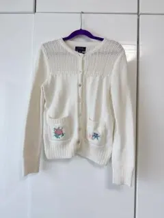 Polo Ralph Lauren アイボリー カーディガン M