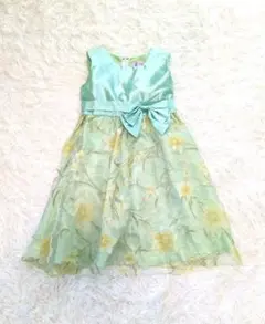 キャサリンコテージ　花柄ミントグリーンドレス