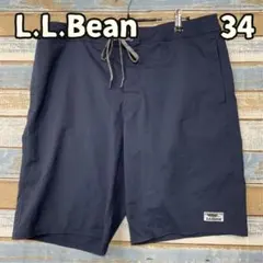 エルエルビーン ショートパンツ 紺 S 短パン ハーフパンツ 男【お518】のサムネイル