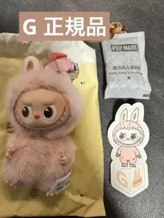 ラブブ LABUBU PIN FOR LOVE イニシャルアルファベット G