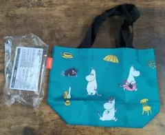 MOOMIN x zoetis コラボ ミニトートバッグ ブルーのサムネイル