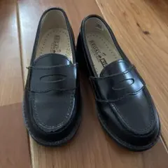 ブラックローファー フォーマルシューズ　リーガルキッズ