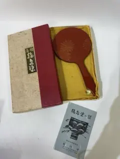 新品 輪島塗 手鏡 蝶 蒔絵 Wajima Lacquerware mirror - メルカリ