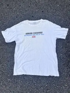 ARMANIEXCHANGE Tシャツホワイト 発送の際アイロンをかけ発送します