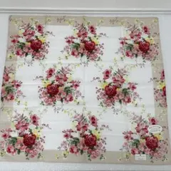 新品未使用✨️ PIERRE BALMAIN 花柄 ハンカチ 大判 バラ