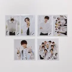 SnowMan ミニフォト オフショ 公式写真 渡辺翔太 目黒蓮 佐久間大介