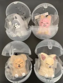 スキズ　straykids SKZOO ライトマスコット 4種セット