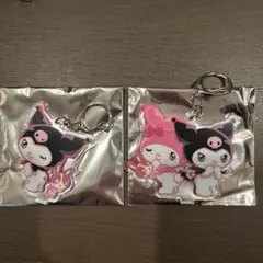 宇佐美 マイメロディ&クロミ アクリルキーホルダー 2個セット