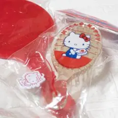【平成レトロ】ハローキティ ヘアブラシとハンドミラー ２点セット未使用品