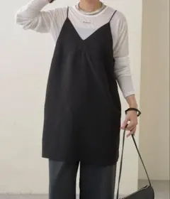 Omekashi レイヤードキャミチュニック