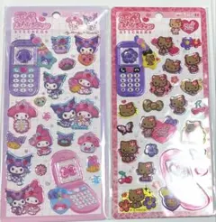 正規品　サンリオ　平成はっぴーフォン　日焼けキティ　クロミ　マイメロ