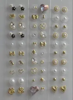 耳ツボジュエリー120粒　金アレ対応