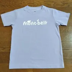 モンベル　ロゴ Tシャツ　130　パープルのサムネイル