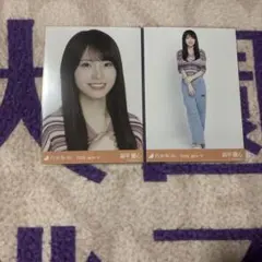 乃木坂46 生写真　森平麗心　サマーニット　ヨリヒキ