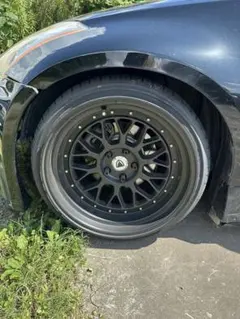 MSH FULL MATTE BLACK | 19インチ　11J タイヤ付きのサムネイル