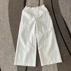 coen ワイドパンツ ホワイト Lサイズのサムネイル
