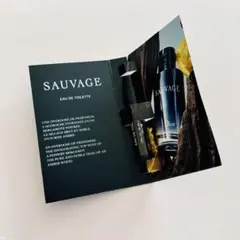 ➀ディオール ソヴァージュ オードゥトワレ　1ml