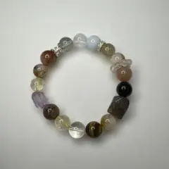 一点物天然石ブレスレット デザインブレス 運気アップ お守り