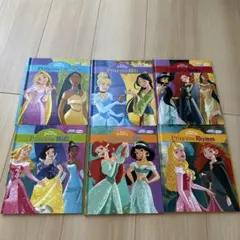ディズニープリンセス 英語絵本6冊セット