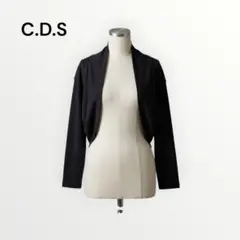 C.D.S BASIC ボレロ ブラック Lサイズ シンプル 無地 カーディガンのサムネイル