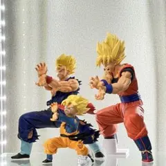 ドラゴンボール　フィギュア　孫悟飯　孫悟天　孫悟空　親子かめはめ波　一番くじ