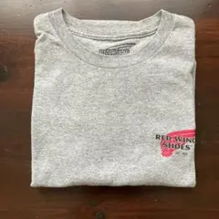 RED WING SHOES Tシャツ グレー 古着　Mサイズ　USA