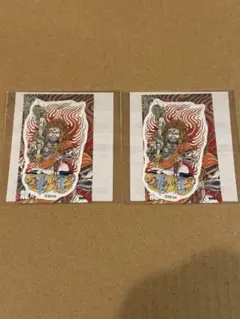 龍が如く　SEGAラッキーくじ　I賞　刺繍ステッカーセット2枚　堂島大吾