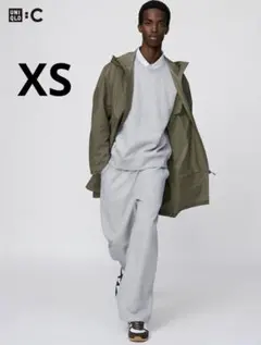 【値下げ不可】UNIQLO C スウェットワイドパンツ XS グレー