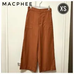 ★日本製★MACPHEE マカフィー レディース パンツ 茶色 サイズ32