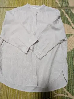 UNIQLO ストライプ柄 長袖シャツ M