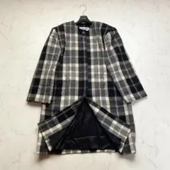 入手困難✨クリスチャンディオール　ロングコート　長い丈　L 黒　オーバーサイズ 2025年最新Christian Dior ロングコートの人気アイテム - メルカリ