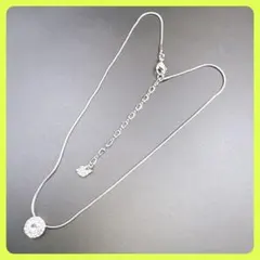 ✨極美品✨スワロフスキー SWAROVSKI シルバー ペンダントネックレス ✧