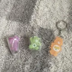 ケアベア CareBears つまんでつなげてますこっと ガチャガチャ