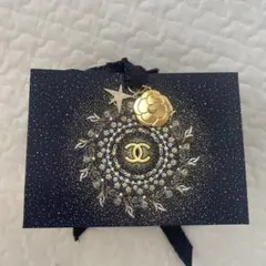 CHANEL 六角形ギフトボックス ネイビー