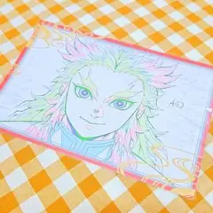 鬼滅の刃 柱稽古編 おすそ分けポストカード 煉獄杏寿郎